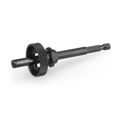JConcepts Inc. Tire Break-In Drill Adaptor Kit Black JCO28712 Electric Car/Truck - Image 1 of 3