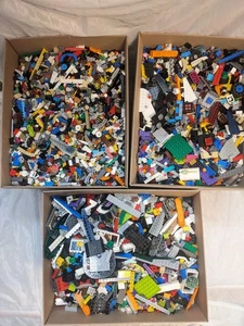 20 lbs LEGO Bulk Lot – Genuine Cleaned & Sanitized Bricks Plates Mixed Parts - Picture 1 of 7