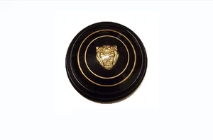 Classic Jaguar Horn Push Badge - Picture 1 of 1