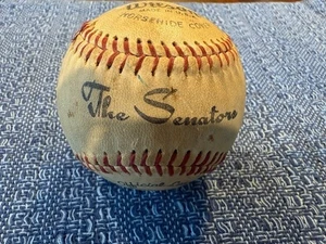 1971 Wash. Senator Signed Ball-D. Bosman, C. Cox, P. Linblad (last yr. in DC) - Picture 1 of 4