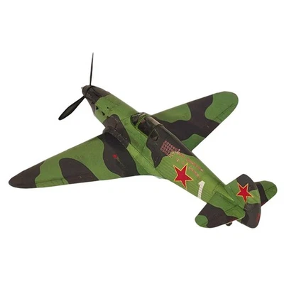 1:35 Scale Soviet Yak 1 Fighter Aircraft Plane Paper Model Handcrafts 3D Hobby - Image 1 of 4