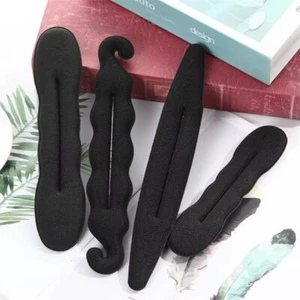 4pcs Magic Foam Hair Bun Curler Twist Maker Styling Tool Set for Women - Picture 1 of 6