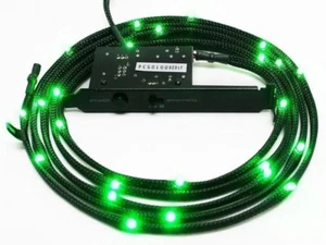 Kit de cables LED con funda NZXT - 2M - Verde - Imagen 1 de 3