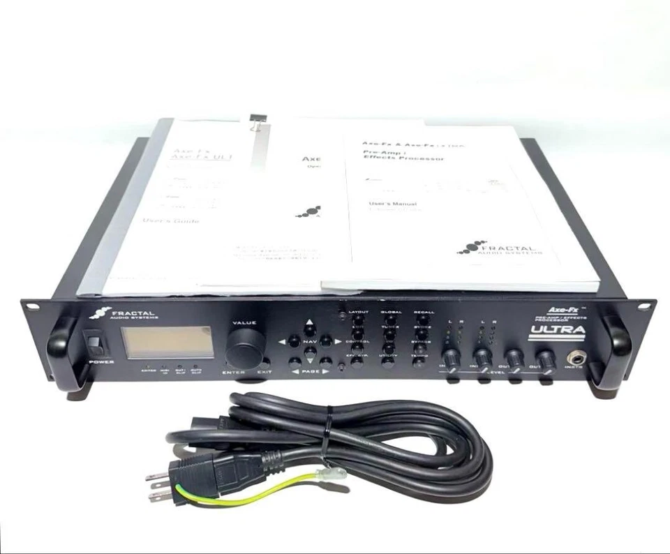 Fractal Audio Systems Axe-FX Ultra Preamp and Effects Processor Used Tested JP - Image 1 of 4
