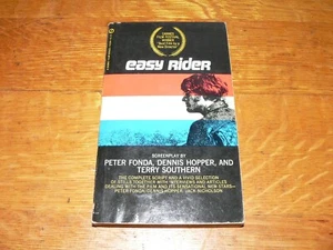 Vintage Easy Rider 1969 1st Printing Paperback Book w/Movie Script & Photos - Picture 1 of 7