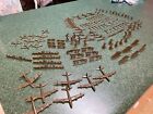 145 1956 Lucky Products Inc. Original Cast Army Figures And Vehicles Mint