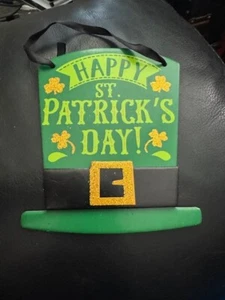Amscan Happy St. Patrick's Day Mini Sign Party Supply Decoration New!!! - Picture 1 of 2