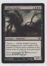 2008 Magic: The Gathering - Eventide Umbra Stalker #48 3g6