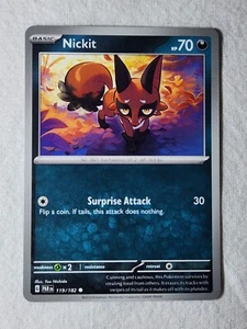 Nickit 119/182 - Paradox Rift - Allgemein - Pokémonkarte - NEUWERTIG - Bild 1 von 2