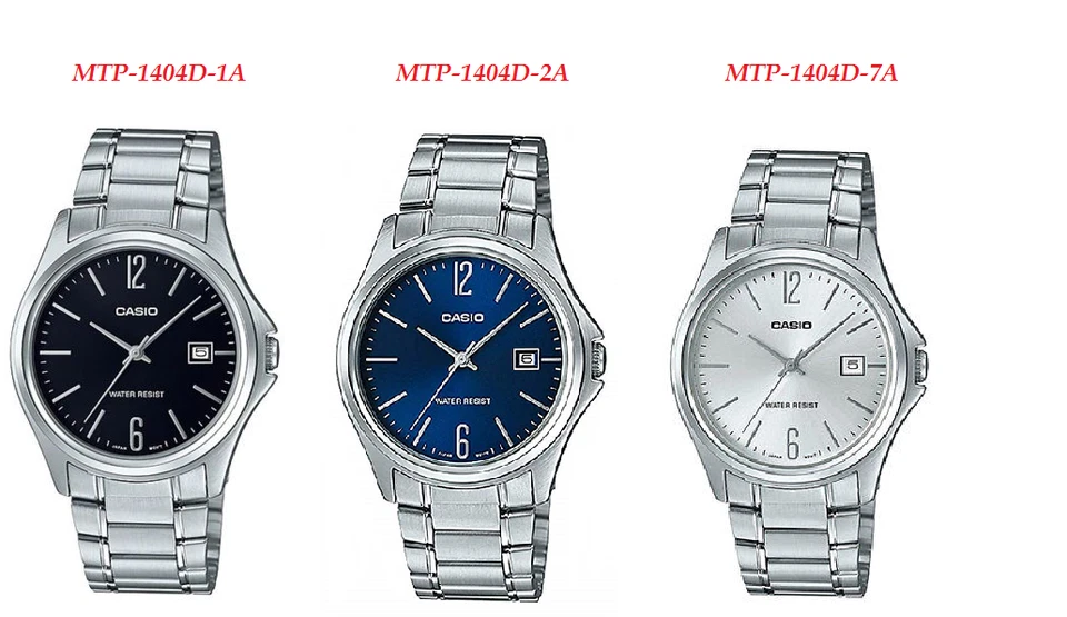 Casio Classic Reloj Hombre Cuarzo MTP-1404D-1A, MTP-1404D-2A y MTP-1404D-7A Foto 1 de 1