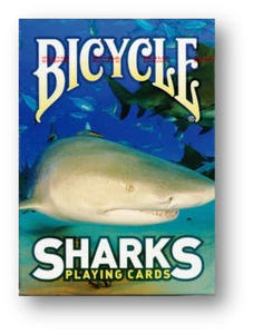 Bicycle Sharks Playing Cards by US Playing Card Hai Poker Spielkarten Cardistry - Bild 1 von 8