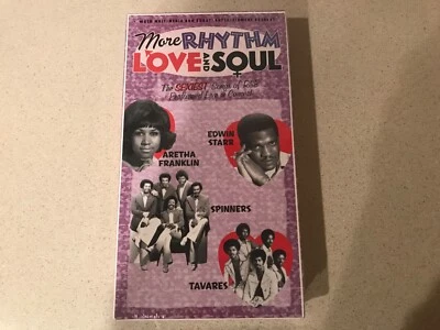 More Rhythm Love and Soul (VHS, 2003, Shout! Home Video) Aretha Franklin - Image 1 of 4