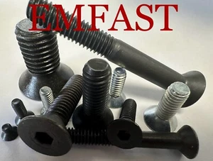 6/32 10/24 3/16 1/4 5/16 3/81/2 5/8 unc countersunk socket screws H/T steel - Picture 1 of 40