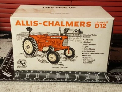 Allis Chalmers D12 1/16 Diecast Farm Tractor Replica Collectible By SpecCast - Image 1 of 2