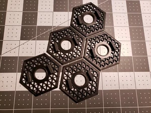 Major Matt Mason Stand Base X5, Black New - Picture 1 of 7