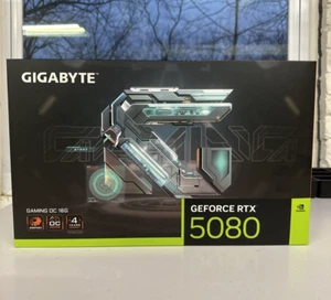 GIGABYTE GeForce RTX 5080 16GB GAMING OC GPU – Brand New | In Hand & Sealed ✈️ - Picture 1 of 6