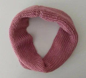 NEW! Rose Pink Double Knit Cowl - One Size - PREMIUM LUXE SOFT - Picture 1 of 5