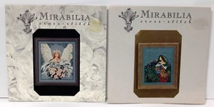Mirabelia Cross-Stitch Chart Christmas Elegance & Millennium Angle New - Picture 1 of 9