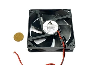 Computer fan 8020 GDStime 8cm 80mm DC 12v Brushless Cooling 2pin Blower G12 - Picture 1 of 2