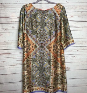 Vestido recto estampado Bethany talla 8 - Imagen 1 de 6