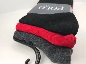 Ralph Lauren Anzugsocken für Herren weich strukturiert 78 % Baumwolle - 3er-Pack - $ 36 unverbindliche Preisempfehlung des Herstellers - Bild 1 von 11