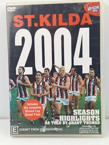 St. Kilda 2004 Season Highlights inc. Wizard Cup GF DVD Región Libre - OZ VENDEDOR - Imagen 1 de 2