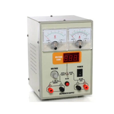 220V Adjustable DC Voltage Stable Power Supply 15V 2A Maintenance Workbench - Image 1 of 4