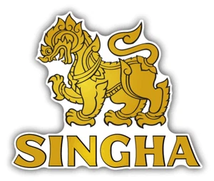 Singha Bier Thai Lager Getränk Auto Autoaufkleber Aufkleber - Bild 1 von 1