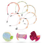  6 Pcs Stoff Zwiebelpulver-Haarband Für Kinder Party-Haarband