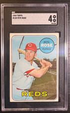1969 Topps #120 Pete Rose SGC 4 Cincinati Reds Baseball Card