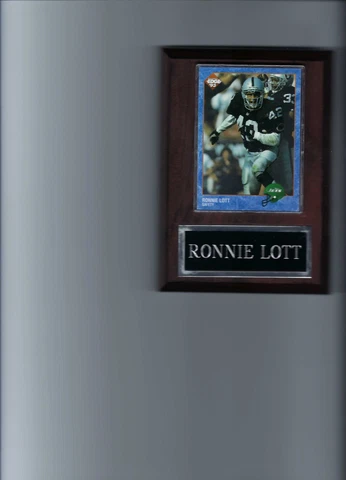 RONNIE LOTT PLAQUE OAKLAND RAIDERS LA FOOTBALL NFL   C2 Cover