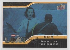 2023 Upper Deck Season 1 Yellow 88/225 Loki Protect the Timekeepers! #60 0m4f