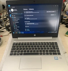 NOTEBOOK HP PROBOOK 440 G6 INTEL CORE I5-8265U 8GB RAM 256GB SD WIFI WINDOWS 11 - Foto 1 di 3