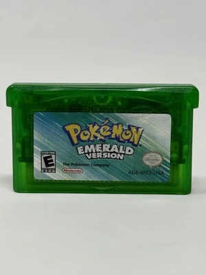 Pokemon Emerald Nintendo Game Boy Advance GBA Authentic Tested w/ New Battery - Image 1 of 4