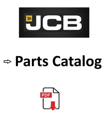 JCB 3CX-4 H’master BACKHOE LOADER 00337000- Catálogo de peças manual PDF em USB - Imagem 1 de 3