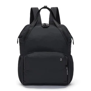 Pacsafe Citysafe CX Anti-Theft 13" Laptop Backpack Bag Econyl in Black - Picture 1 of 8