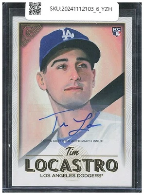  2018 Topps Gallery Tim Locastro Autographs RC AUTO #9 - Image 1 of 2