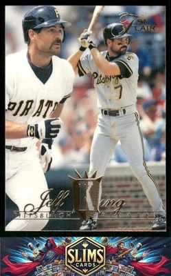 1994 Flair Pittsburgh Pirates Jeff King #422 - Image 1 of 2