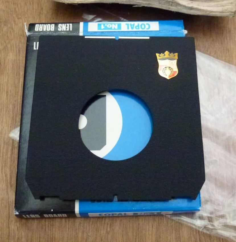 genuine Wista & linhof  fit  Lens board for copal 1 offset low hole  41.9mm - Imagem 1 de 2