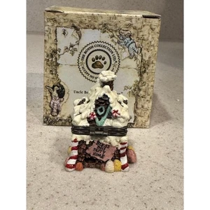 Vintage Boyds Bears SUGAR CHALET Pudge McNibble Uncle Bean's Treasure Box - Imagen 1 de 10