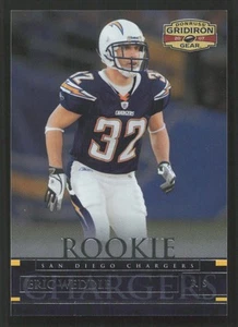 2007 Donruss Gridiron Gear Eric Weddle #/599 RC Rookie #134 Card - Picture 1 of 2