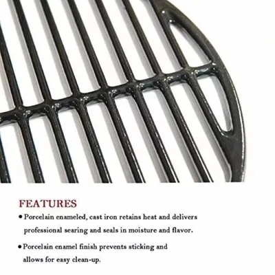 BBQ Cooking Grate 18 3/16" for Large Big Green Egg Vision Grill Kamado Charcoal