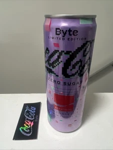 LIMITED EDITION SAMMLER BYTE PIXEL COCA COLA COKE ZERO ✨ VOLLE DOSE✨ UNGEÖFFNET - Bild 1 von 5