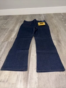 Pantalones de mezclilla Wrangler de colección años 70 ajuste regular 945DEN azul para hombre 36 x 30 (34 x 30 reales) - Imagen 1 de 10