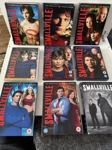 SMALLVILLE THE COMPLETE SERIES 1-8 & Final Season DVD BOX SETS - Picture 1 of 9