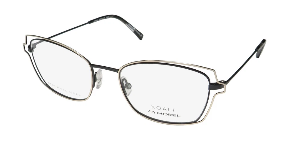 KOALI MOREL 20059K DN05 GOLD BLACK Optical Eyeglass Frame ForWomen 52-19-140