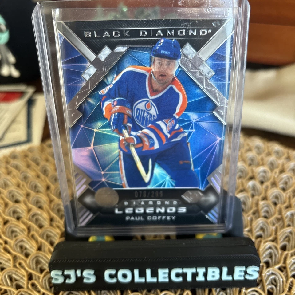 PAUL COFFEY 2022-23 UPPER DECK BLACK DIAMOND LEGENDS /299 - Image 1 of 3