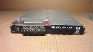Commutateur SAN HP BladeSystem Boîtier Brocade 4 Go 411121-001 - INCL 4X SFP'S - Photo 1/3
