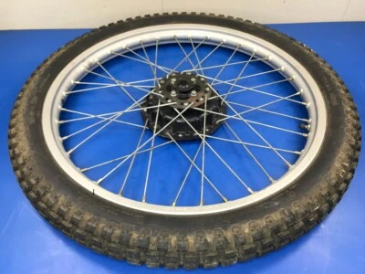 80 Honda XL500S XR500 XR250 OEM llanta delantera buje radios neumático 23" Foto 1 de 4