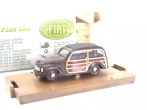 BRUMM R49 FIAT 500 C GIARDINETTA LEGNO CHIUSA SCALA 1/43 170595 - Bild 1 von 2